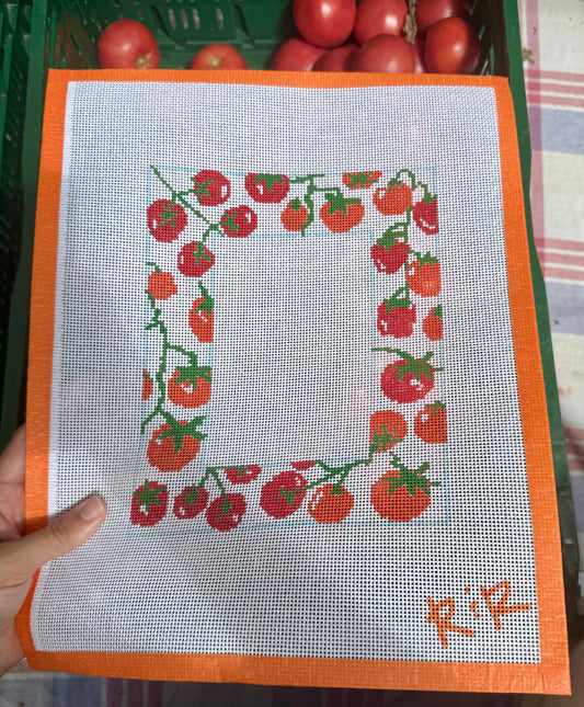 Tomato Vine Portrait Picture Frame